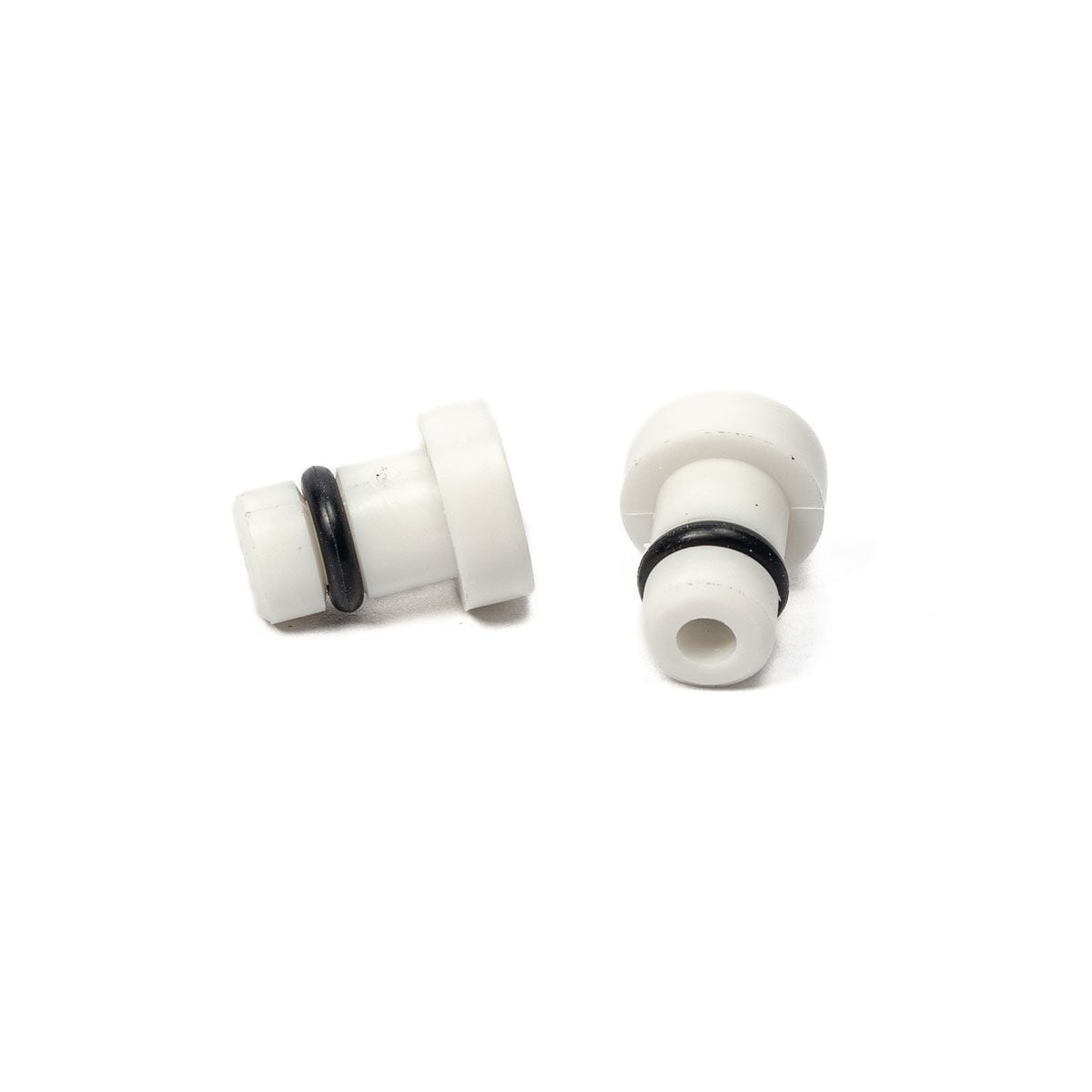 Conjunto de 2 terminais brancos para varão, , large