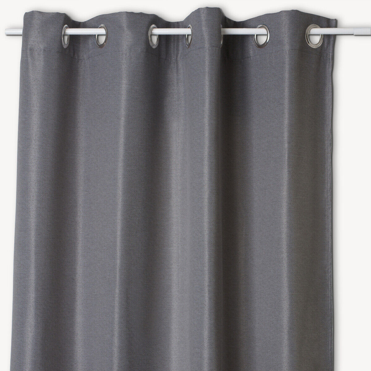 Cortina opaca ELENA cinza 140x260cm, , large