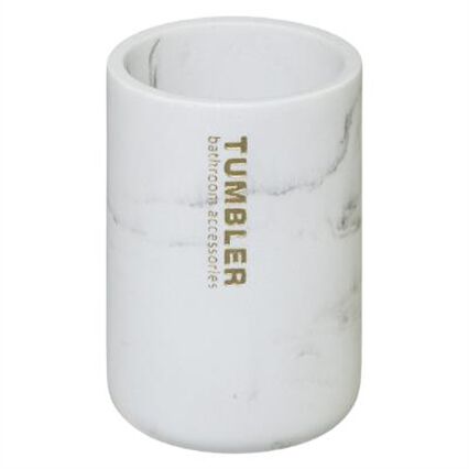 Bathroom tumbler LEA black effect, , large