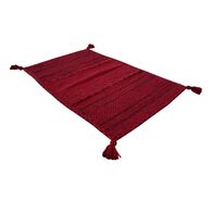 Alfombra Tribal Roja 60x150Cm