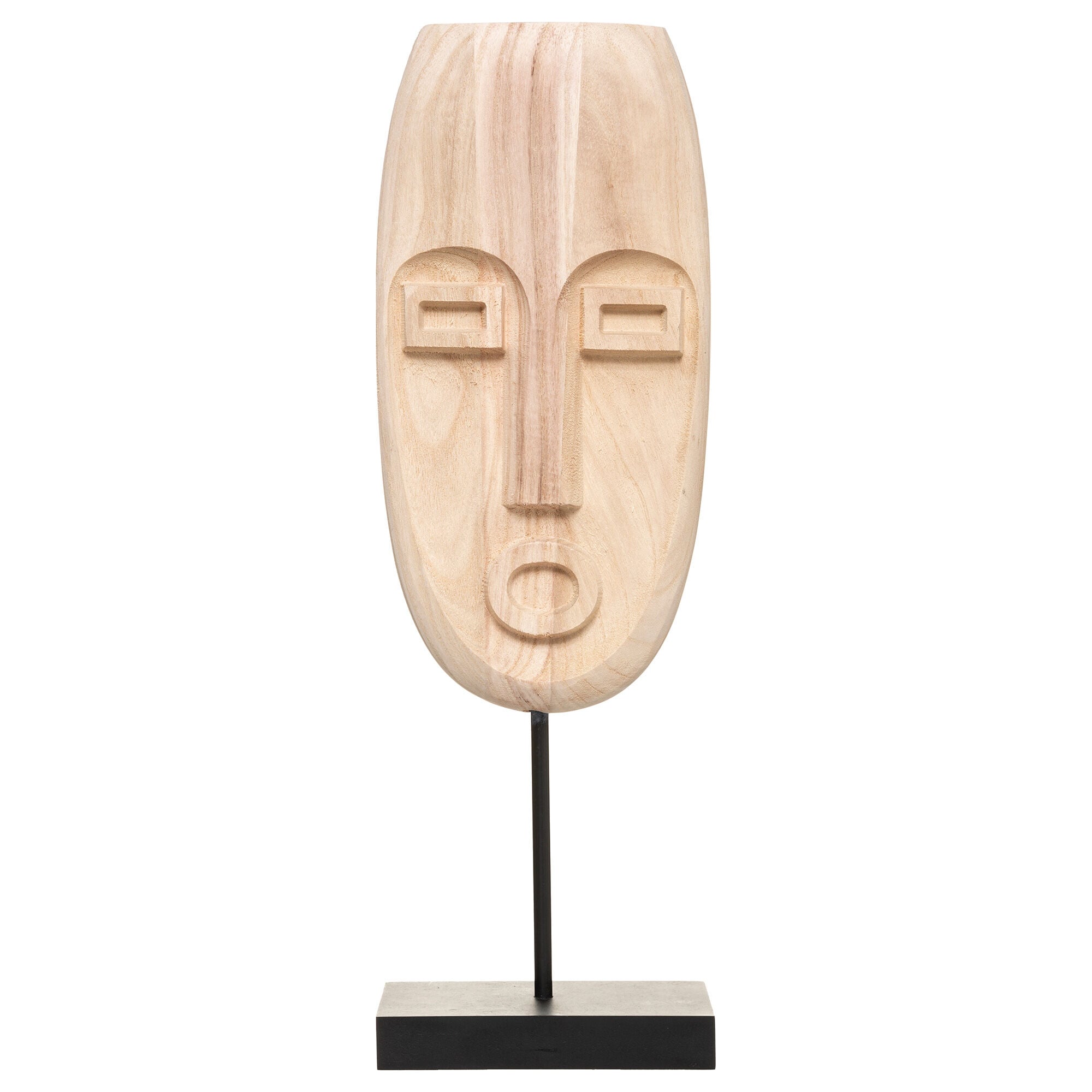 Máscara decorativa SAFARI 47cm bege, , large