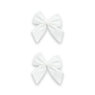 Set de 2 Lazos Blancos 10cm 