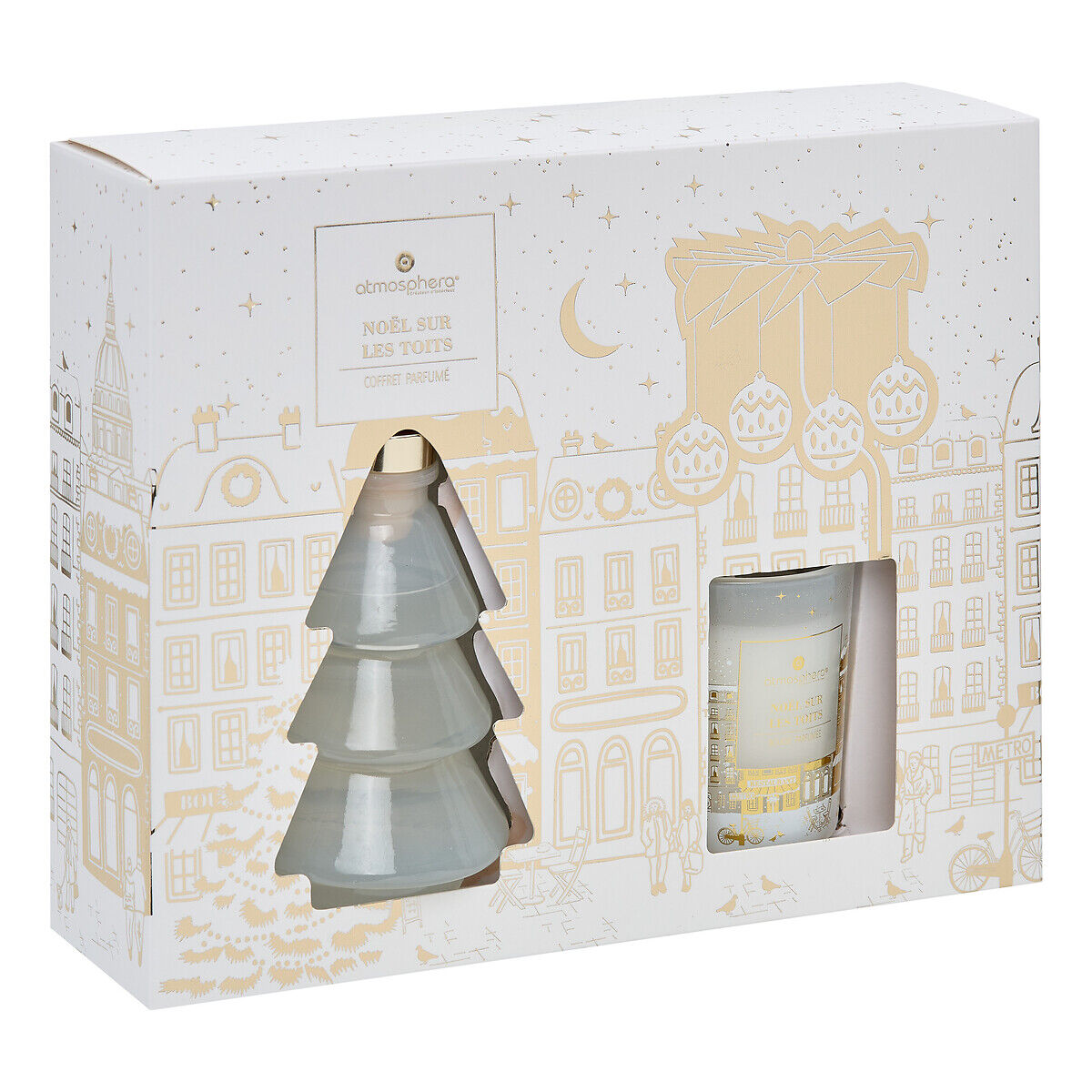Conjunto ambientador e vela perfumada, , large