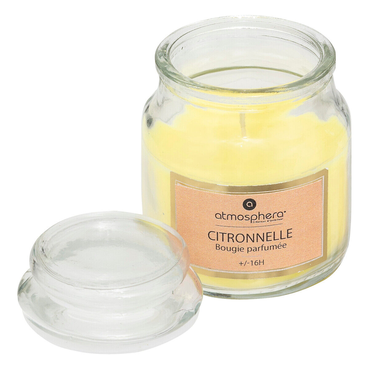 Vela Citronela Em Copo De Vidro 500g, , large