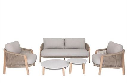 Conjunto de jardim NELORA argile, , large