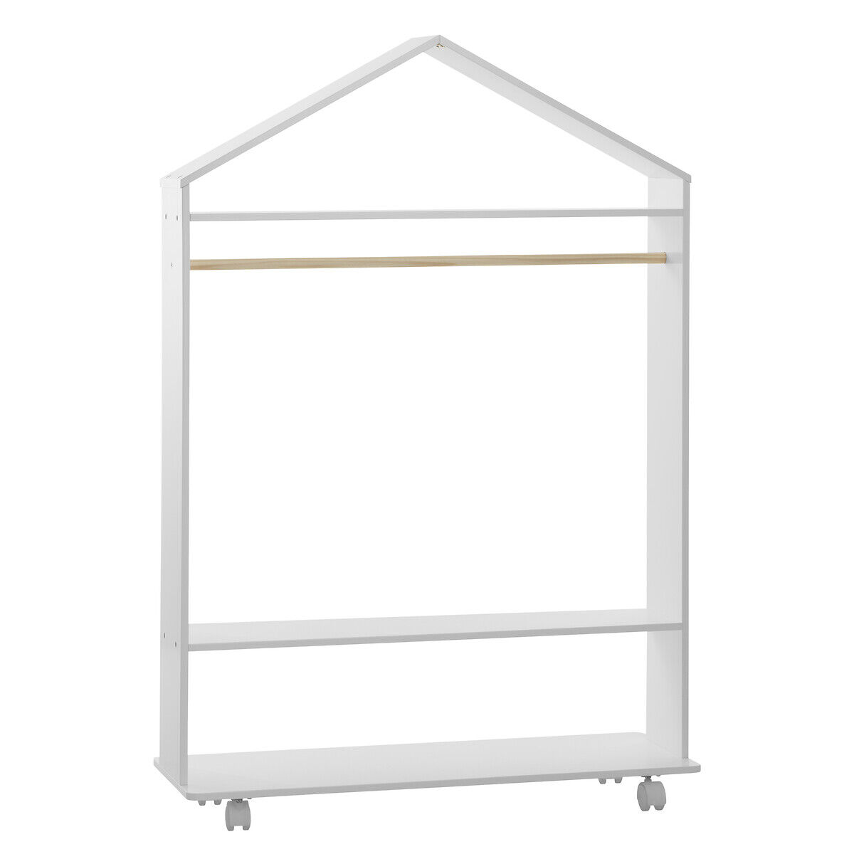 Armário MONTESSORI branco com varão, , large