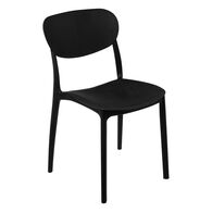 Silla Apilable Negra