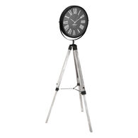 Reloj de pie con trípode negro ATIKA 150cm