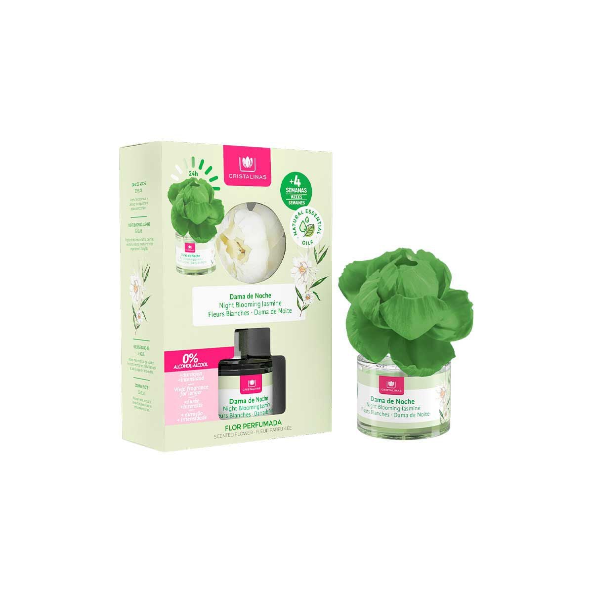 Scented air freshener blackberry with flower, , large
