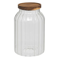 Tarro HARMONY con tapa de madera de acacia 3L