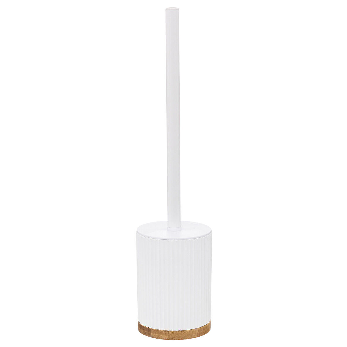 Toilet brush NATUREO white with base, , large