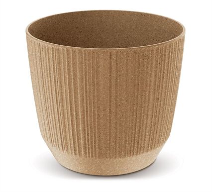 Plant pot RYFO coffee eco wood, , large
