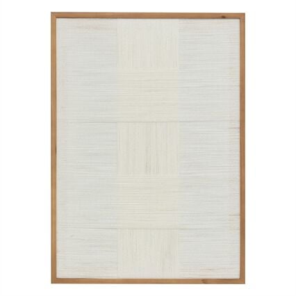 Quadro decorativo TISSIA bege 70x50cm, , large