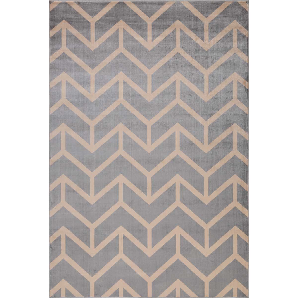 Tapete LENE cinza e bege 200x285cm, , large
