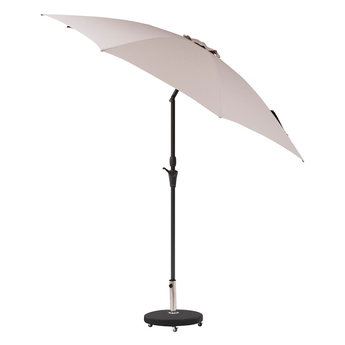 Guarda-sol SISKO taupe 2,4m, , large