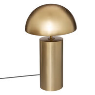 Candeeiro De Mesa Ulysse Dourado Em Metal 50cm