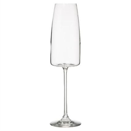 Copo de champanhe de vidro cristalino ANGARA 34cl, , large