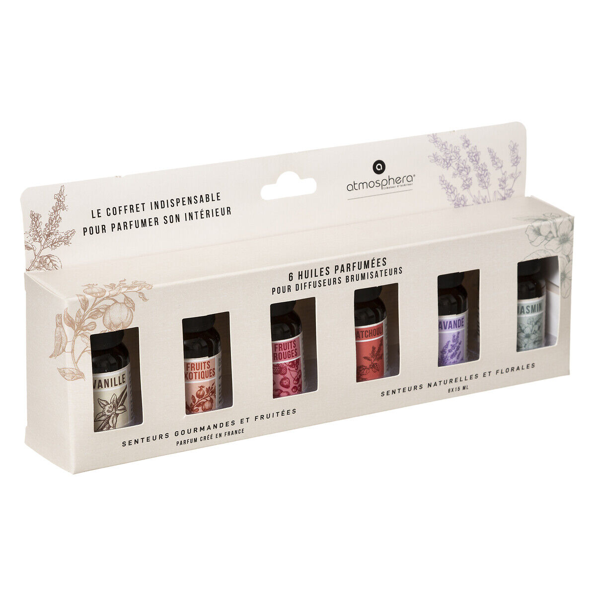 Conjunto 6 frascos oléo perfumados, , large