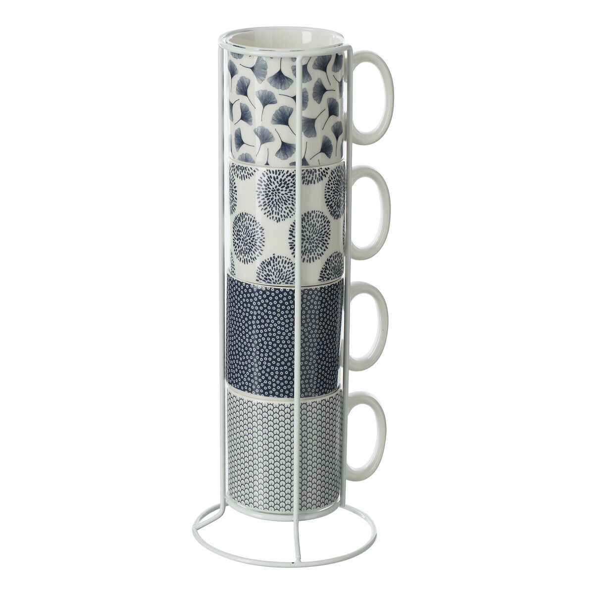 Juego 4 Tazas De Cerámica C/Diseño 26 Cl, , large