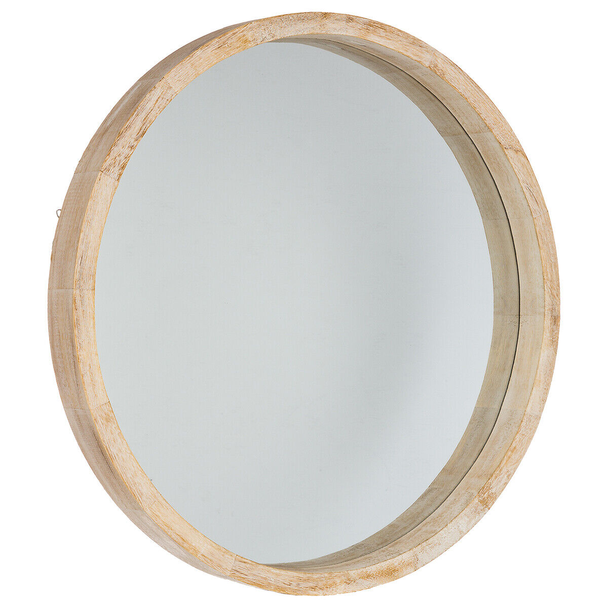 Espelho de parede SCANDINAVE em madeira 50cm, , large