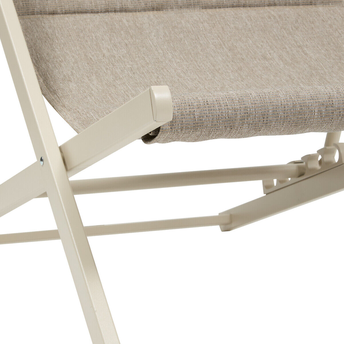 Reclining chair LUNIVIA in aluminium and textilene, , large