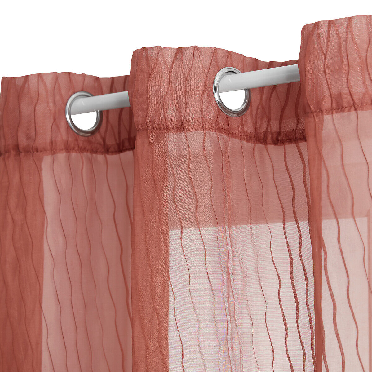 Cortina MILA terracota 140x240cm, , large
