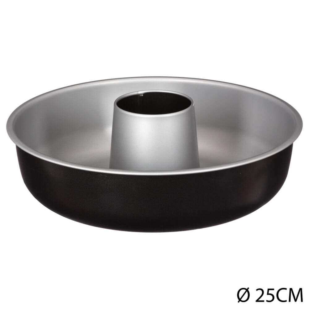 Forma savarin desmontável preta 25,4cm, , large