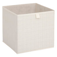 Caja organizadora TWEED beige 31x31cm 