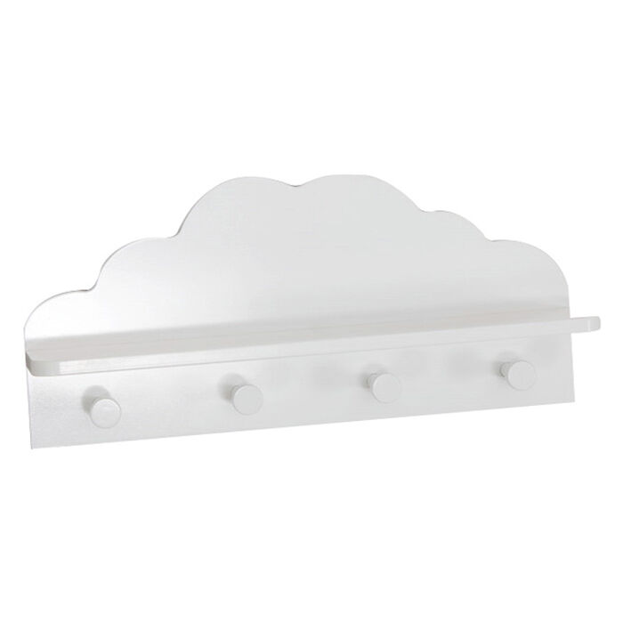 Cabide NUVEM branco 22x12x48cm, , large