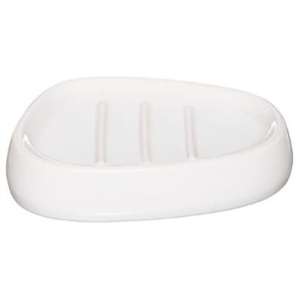 Soap dish white, , large