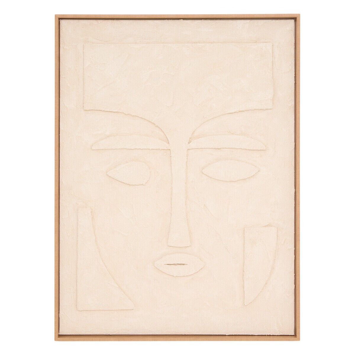 Quadro decorativo NYERO bege 60x80cm, , large