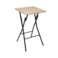 Mesa De Bar Dobr&aacute;vel Madeira 60x60x103cm