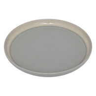 Plato llano ANITA verde de cerámica 26cm