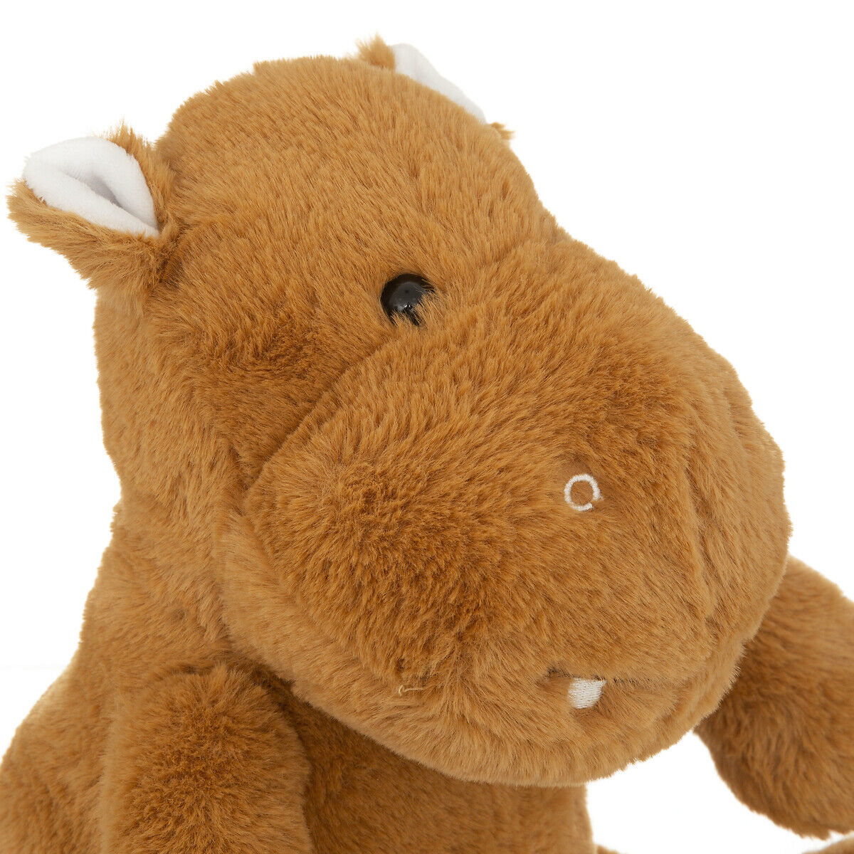 Peluche BIDU hipopótamo castanho 30x24x28cm, , large