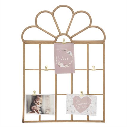 Moldura infantil em rattan, , large