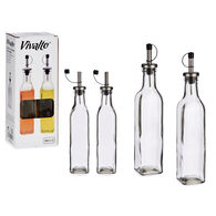 Aceitera+Vinagrera Tapa Inoxidable 30Cl