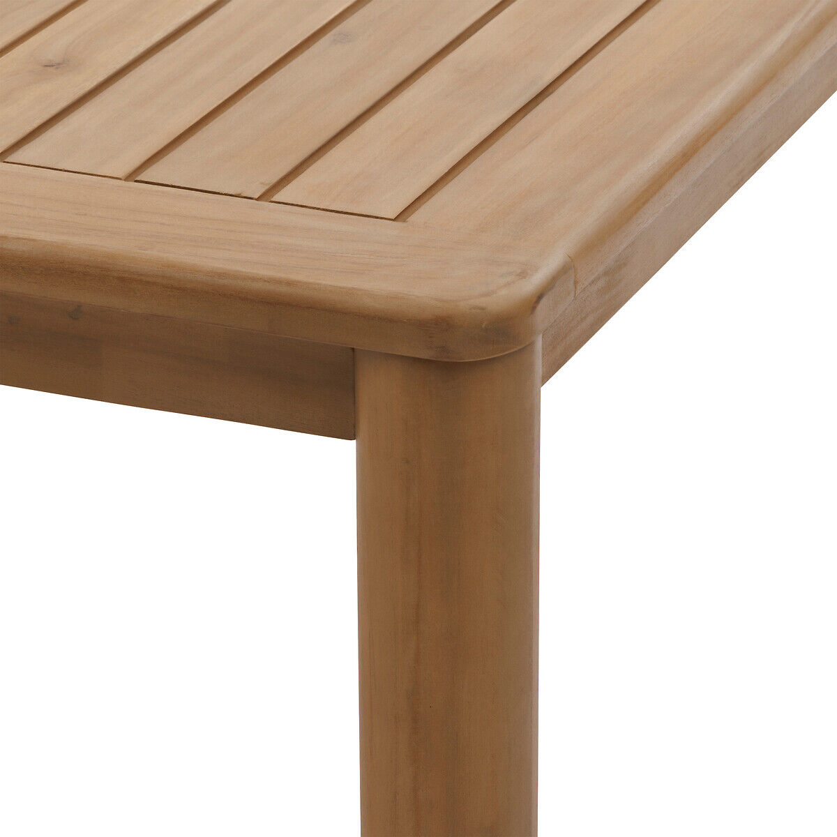 Mesa fixa Deona madeira acácia, , large