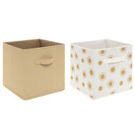 Set de 2 cubos de almacenaje SOLEIL