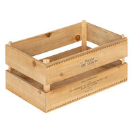 Cesta Lit Beige De Madera 19x30cm