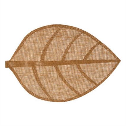 Individual de mesa castanho 33x50cm, , large