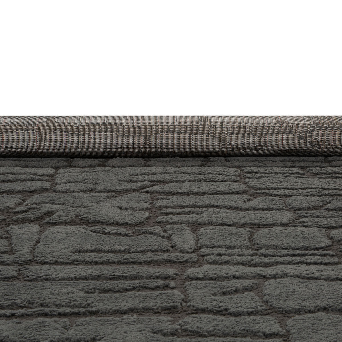 Tapete LOY cinza escuro 160x235cm, , large