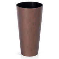 Maceta Tubus Slim Corten 57x30Cm