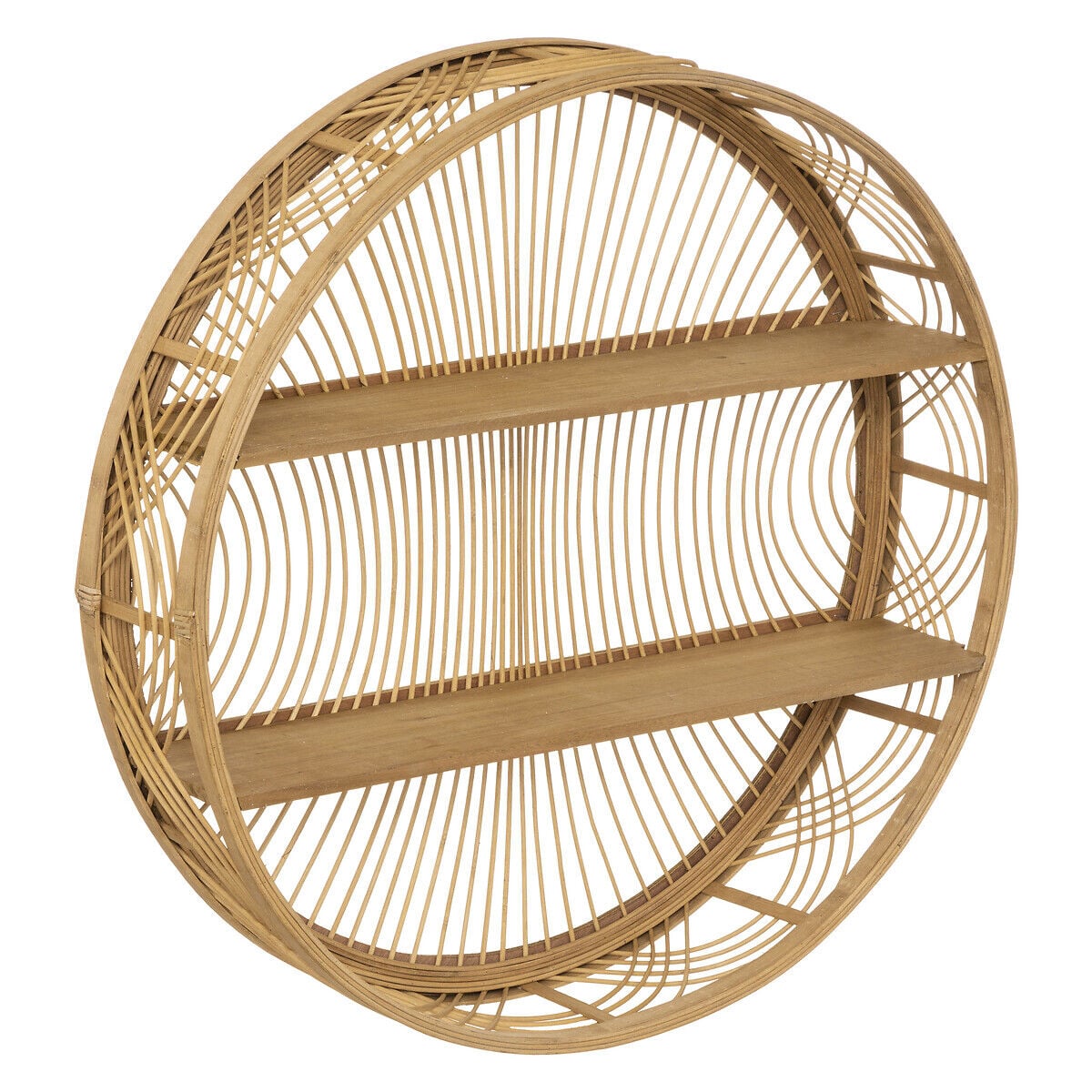 Estante redonda em bambu INA, , large