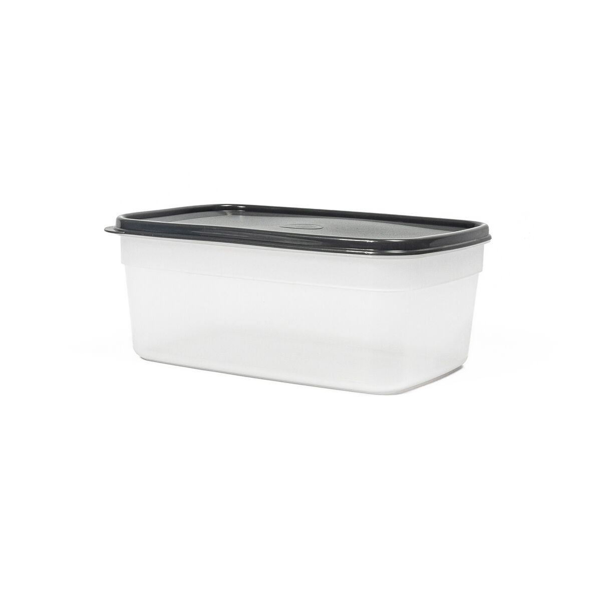 Caixa Retangular Com Tampa Cinza 4,5L, , large