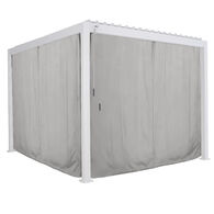 Cortinas y mosquitera &Eacute;VORA blanco 3.6x3.6cm