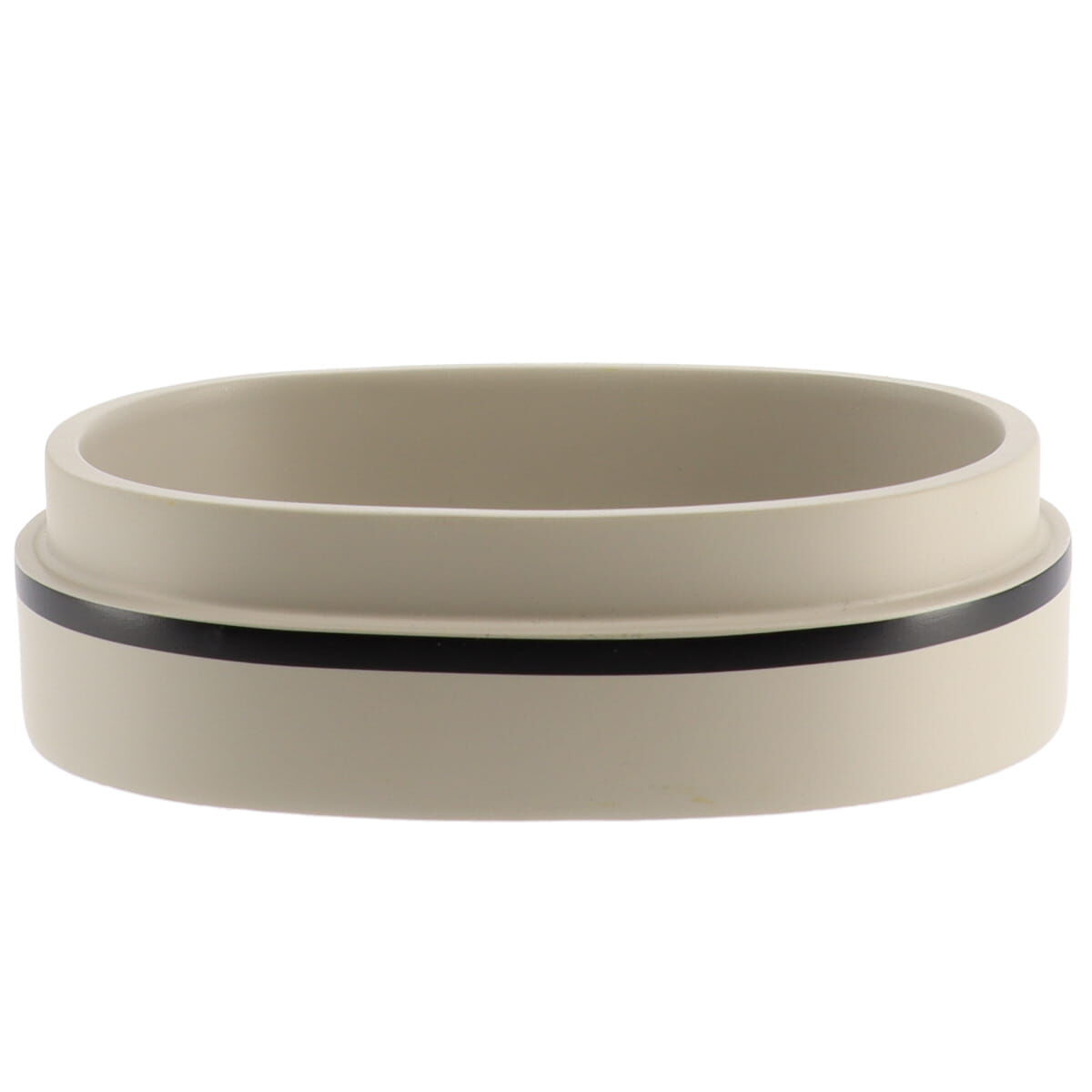Saboneteira poliresina taupe e preto, , large
