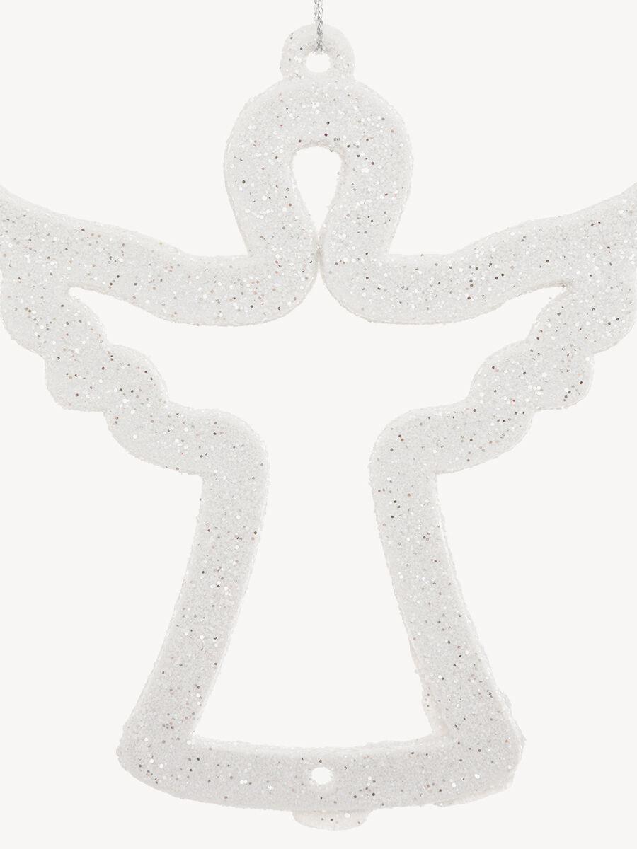Conjunto 3 pendurantes anjo branco, , large