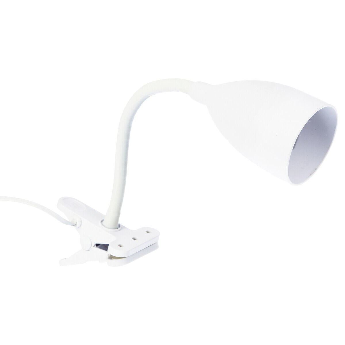 Table lamp SILY black in silicone with clip, , large