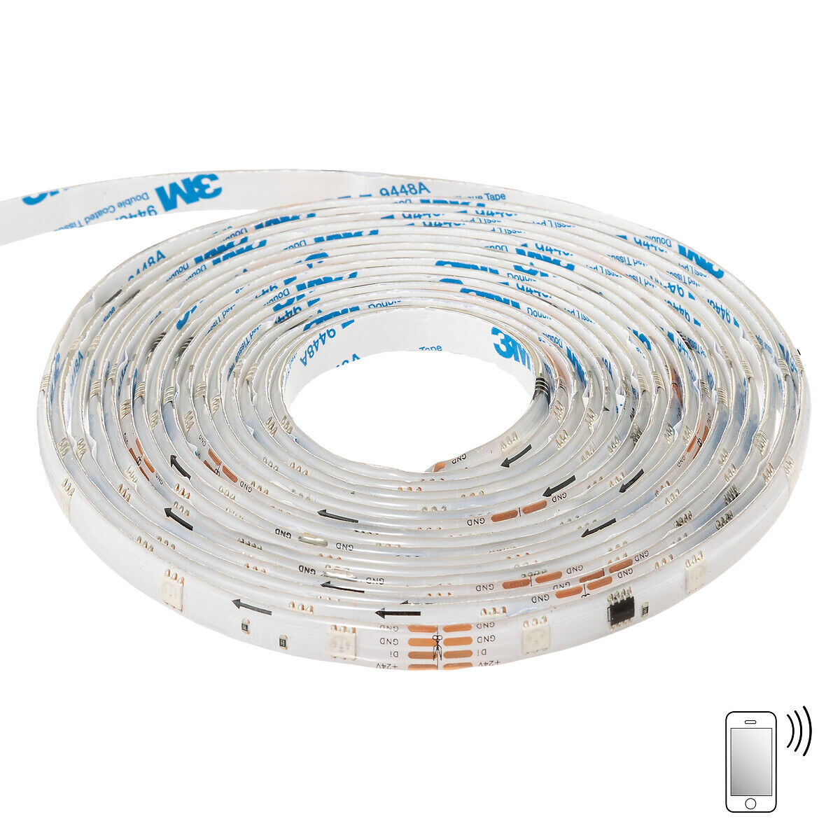Fita Led 5m com controlo remoto, , large