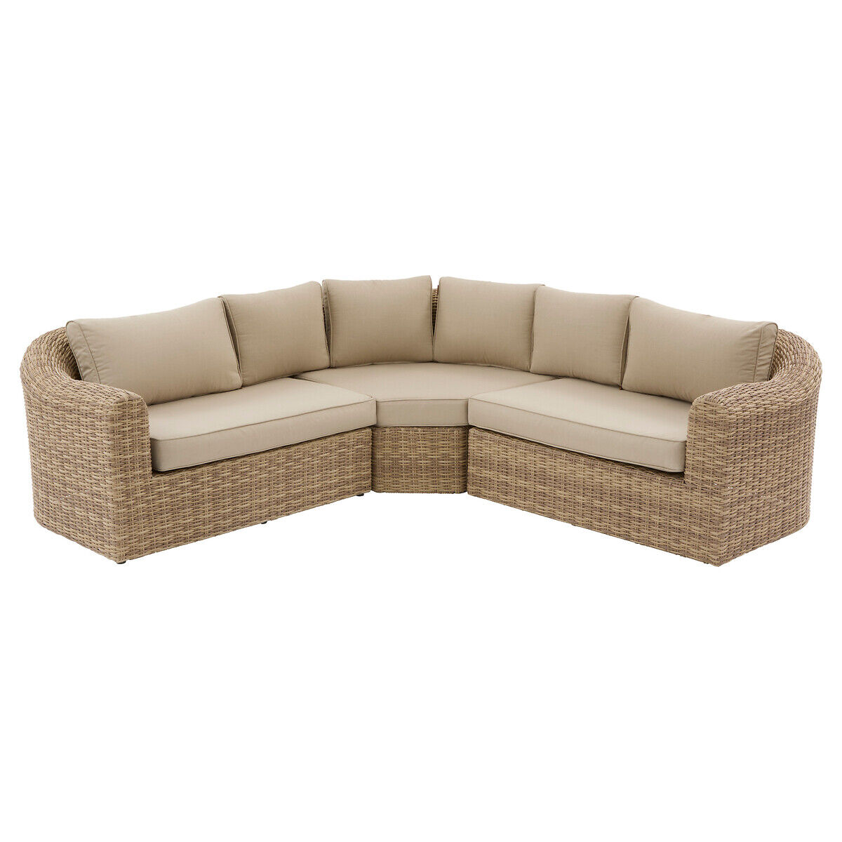 Conjunto de jardim MOORÉA savana em rattan sintético, , large